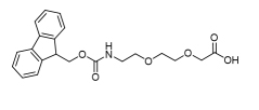 [2-[2-(Fmoc-氨基)乙氧基]乙氧基]乙酸 